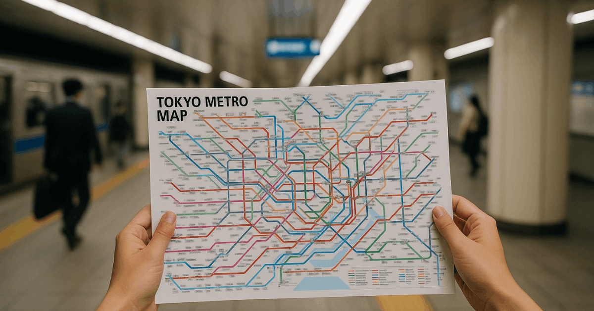 東京メトロマップをチェックして、今すぐ旅を始めよう